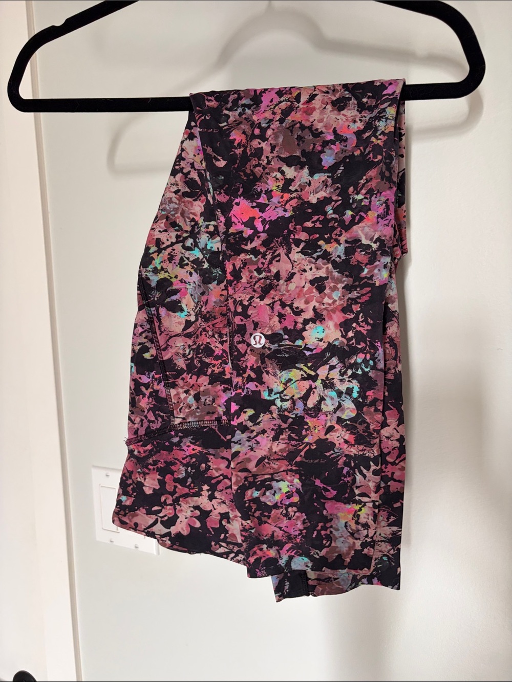 lululemon athletica Base Pace High Rise 25” Pink Multi Floral leggings